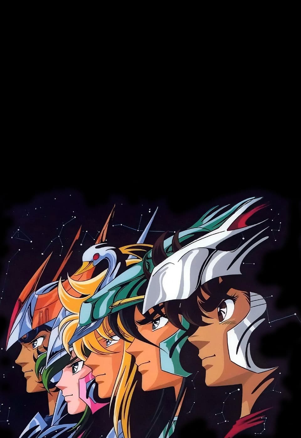 Saint Seiya cloths banner vertical